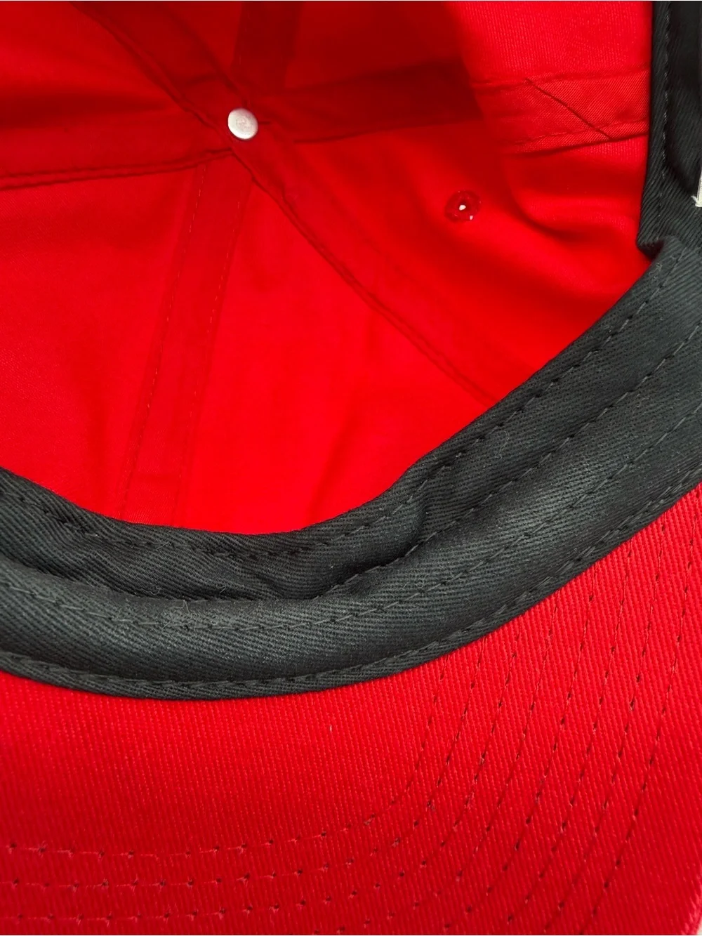Madhappy Red Logo Baseball Hat One Size Adjustable